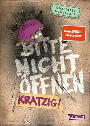 Habersack, Charlotte. Bitte nicht öffnen 8: Kratzig! - Wer hat meine Maus gesehen? Lustige Kinderbuch-Serie ab 8 Jahren über geheimnisvolle Päckchen und schrullige Monster. Carlsen Verlag GmbH, 2023.