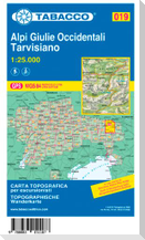 Wanderkarte 19 Alpi Giulie