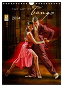 The Art Of Tango (Wandkalender 2024 DIN A4 hoch), CALVENDO Monatskalender