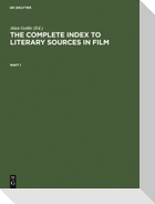 The Complete Index to Literary Sources in Film
