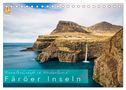 Traumlandschaft im Nordatlantik. Färöer Inseln (Tischkalender 2024 DIN A5 quer), CALVENDO Monatskalender