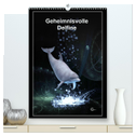 Geheimnisvolle Delfine (hochwertiger Premium Wandkalender 2024 DIN A2 hoch), Kunstdruck in Hochglanz