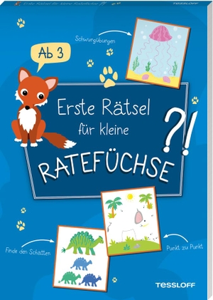 Erste Rätsel für kleine Ratefüchse - Rätselspaß für Kindergartenkinder ab 3 Jahren. Tessloff Verlag, 2023.