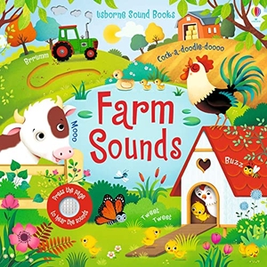 Taplin, Sam. Farm Sounds. Usborne Publishing Ltd, 2018.