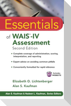 Essentials of Wais-IV Assessment