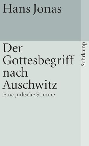 Jonas, Hans. Der Gottesbegriff nach Auschwitz - Eine jüdische Stimme. Suhrkamp Verlag, 2009.