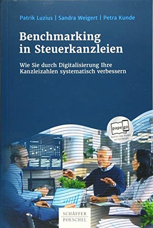 Luzius, Patrik / Kunde, Petra et al. Benchmarking in Steuerkanzleien - Wie Sie durch Digitalisierung Ihre Kanzleizahlen systematisch verbessern. Schäffer-Poeschel Verlag, 2019.