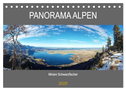 Panorama Alpen (Tischkalender 2025 DIN A5 quer), CALVENDO Monatskalender