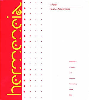 Achtemeier, Paul J / Eldon Jay Epp. 1 Peter - A Commentary on First Peter. Augsburg Fortress Publishing, 1996.
