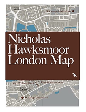 Hopkins, Owen. Nicholas Hawksmoor London Map. Blue Crow Media, 2021.