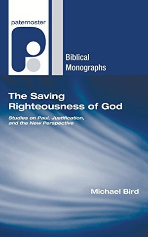 Bird, Michael F. The Saving Righteousness of God. Wipf & Stock Publishers, 2007.