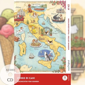 Testa, Giorgia. Italienisch lernen mit lustigen Kurzgeschichten (A1-A2) - Storie di cani (+ Audio-CD) - Italienisch lesen und alles verstehen - ohne Wörterbuch | Frank-Lesemethode mit Audio | Italienisch-Deutsch. EasyOriginal Verlag e.U., 2026.