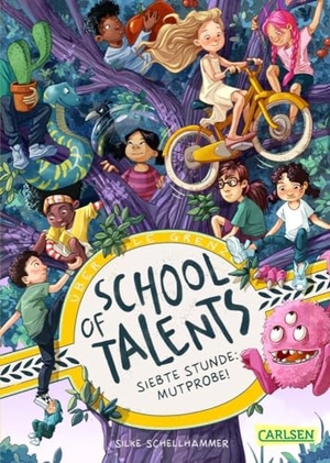 Schellhammer, Silke. School of Talents 7: Siebte Stunde: Mutprobe! - Tiere verstehen, durch Wände laufen und sich verwandeln: Diese Schulreihe ab 8 ist randvoll mit fantastischen Talenten!. Carlsen Verlag GmbH, 2024.