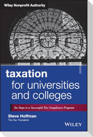 Taxation for Universities