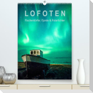 Lofoten: Fischerdörfer, Fjorde & Polarlichter (Premium, hochwertiger DIN A2 Wandkalender 2023, Kunstdruck in Hochglanz)