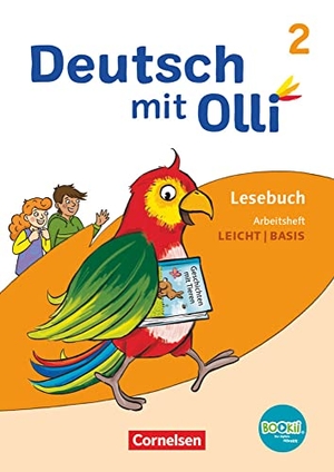 Haut-Grzonkowski, Carola / Eutebach, Simone et al. Deutsch mit Olli Lesen 2-4 2. Schuljahr. Arbeitsheft Leicht / Basis - Mit BOOKii-Funktion. Cornelsen Verlag GmbH, 2022.
