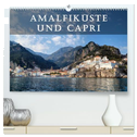 Amalfiküste und Capri (hochwertiger Premium Wandkalender 2025 DIN A2 quer), Kunstdruck in Hochglanz