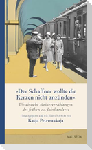 'Der Schaffner wollte die Kerzen nicht anzünden'