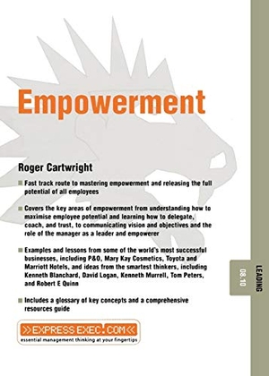 Cartwright, Roger / Cartwright. Empowerment - Leading 08.10. John Wiley & Sons, 2002.