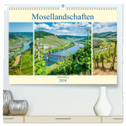 Mosellandschaften (hochwertiger Premium Wandkalender 2024 DIN A2 quer), Kunstdruck in Hochglanz