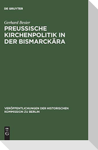 Preußische Kirchenpolitik in der Bismarckära