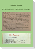 Dr. France Kotnik und P. Dr. Romuald Pramberger