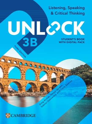 Adams, Kate / Ostrowska, Sabina et al. Unlock Level 3b Listening, Speaking and Critical Thinking Student's Book with Digital Pack. Cambridge University Press & Assessment, 2025.