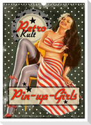 Retro Kult Pin-up-Girls (Wandkalender 2024 DIN A3 hoch), CALVENDO Monatskalender