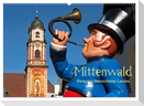 Mittenwald - Perle des Werdenfelser Landes (Wandkalender 2024 DIN A2 quer), CALVENDO Monatskalender