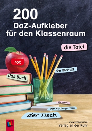 200 DaZ-Aufkleber für den Klassenraum. Verlag an der Ruhr GmbH, 2015.