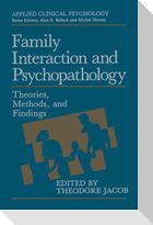 Family Interaction and Psychopathology