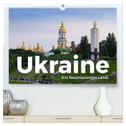 Ukraine - Ein faszinierendes Land. (hochwertiger Premium Wandkalender 2025 DIN A2 quer), Kunstdruck in Hochglanz