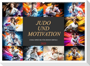Judo und Motivation (Wandkalender 2025 DIN A2 quer), CALVENDO Monatskalender