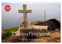 Jakobsweg - Camino Finisterre (Wandkalender 2024 DIN A2 quer), CALVENDO Monatskalender