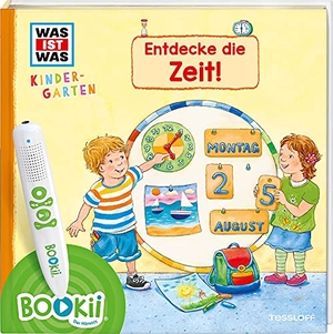 Schreuder, Benjamin / Andrea Weller-Essers. BOOKii® WAS IST WAS Kindergarten Entdecke die Zeit!. Tessloff Verlag, 2020.