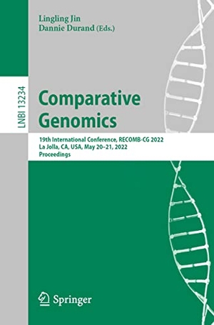 Durand, Dannie / Lingling Jin (Hrsg.). Comparative Genomics - 19th International Conference, RECOMB-CG 2022, La Jolla, CA, USA, May 20¿21, 2022, Proceedings. Springer International Publishing, 2022.
