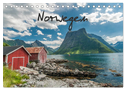 Norwegen (Tischkalender 2025 DIN A5 quer), CALVENDO Monatskalender
