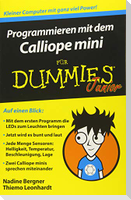 Programmieren mit dem Calliope mini für Dummies Junior