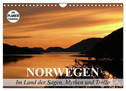 Norwegen. Im Land der Sagen, Mythen und Trolle (Wandkalender 2024 DIN A4 quer), CALVENDO Monatskalender
