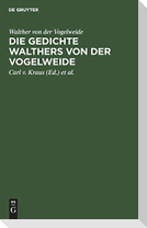 Die Gedichte Walthers von der Vogelweide