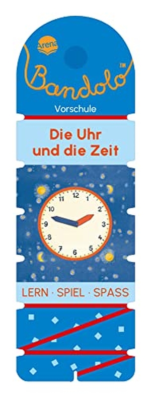 Barnhusen, Friederike. Bandolo. Die Uhr und die Zeit - Lernspiel mit Lösungskontrolle für Kinder ab 5 Jahren. Arena Verlag GmbH, 2023.