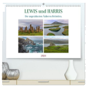 Lewis und Harris, die ungezähmten Äußeren Hebriden. (hochwertiger Premium Wandkalender 2024 DIN A2 quer), Kunstdruck in Hochglanz