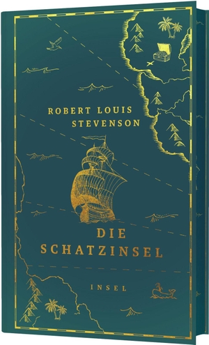 Stevenson, Robert Louis. Die Schatzinsel - Roman | Hochwertige Schmuckausgabe mit Motiv-Farbschnitt | Das berühmteste Piraten-Abenteuer der Weltliteratur. Insel Verlag GmbH, 2026.