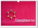 Davidsterne als Symbole des Judentums (Wandkalender 2025 DIN A4 quer), CALVENDO Monatskalender