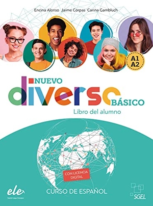 Alonso, Encina / Corpas, Jaime et al. Nuevo Diverso Básico. Kursbuch + Code - Curso de español / Libro del Alumno. Hueber Verlag GmbH, 2021.