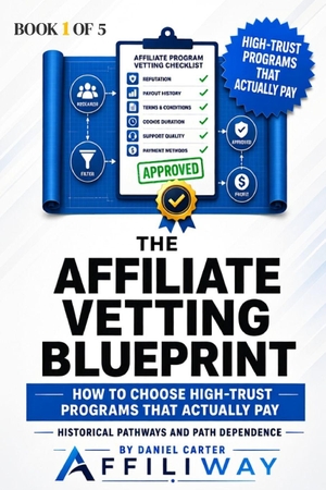 Carter, Daniel. The Affiliate Vetting Blueprint - How to Choose High-Trust Programs That Actually Pay. Independently published, 2026.