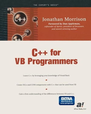Morrison, Jonathan. C++ for VB Programmers. Apress, 2000.