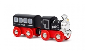BRIO World - Sondereditionszug 2026 (Holz-Dampflok und Wagen) - Spielzeug-Zug in limitierter Edition - nur in 2026 erhältlich - Spielzeug ab 3 Jahren - 36140. Ravensburger Spieleverlag, 2026.