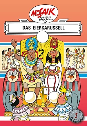 Hegen, Hannes (Hrsg.). Die Digedags. Erfinder-Serie 01. Das Eierkarussell. Tessloff Verlag, 2010.
