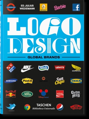 Wiedemann, Julius (Hrsg.). Logo Design. Global Brands. Taschen GmbH, 2019.